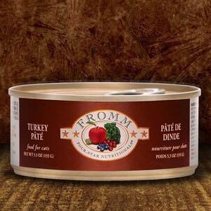 Fromm Four Star Turkey Pate for Adult Cats - 5.5oz