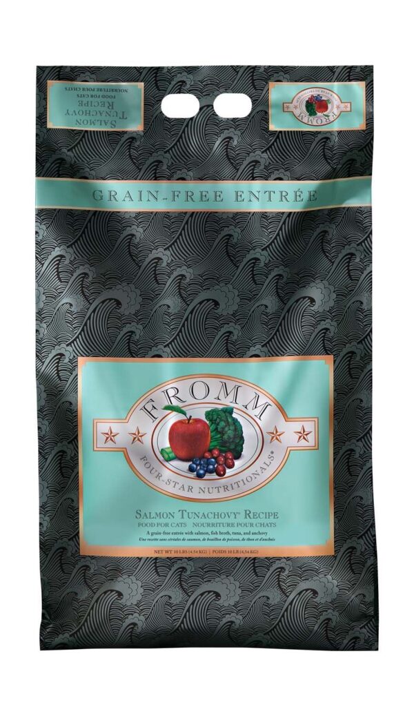 Fromm Four Star Salmon Tunachovy Dry Food for Adult Cats