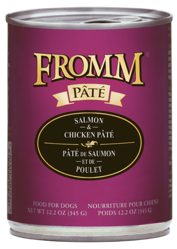 Fromm Gold Salmon & Chicken Pate for Adult Dogs - 12.2oz