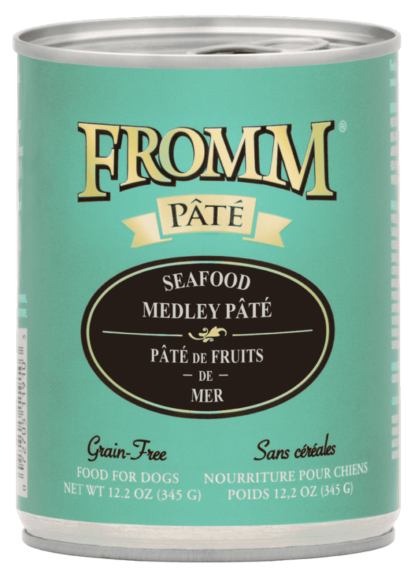Fromm Gold Seafood Medley Pate for Adult Dogs - 12.2oz