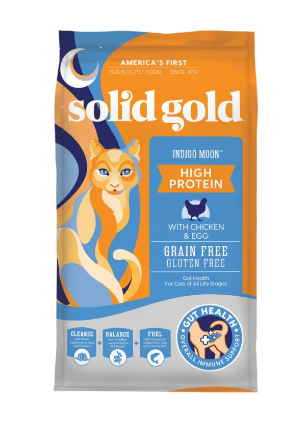 Solid Gold Grain Free Indigo Moon Chicken Dry Food for Adult Cats
