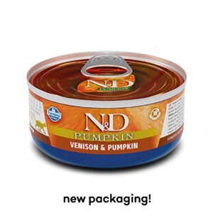 Farmina Pumpkin Line Venison & Pumpkin Canned Food for Adult Cats - 2.5oz