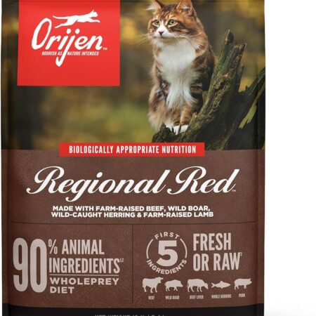Orijen Grain Free Regional Red Dry Food for Adult Cats
