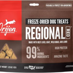 Orijen Freeze-Dried Regional Red Treats for Dogs