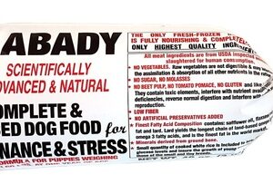 Abady Raw Frozen Maintenance & Stress Formula for Dogs