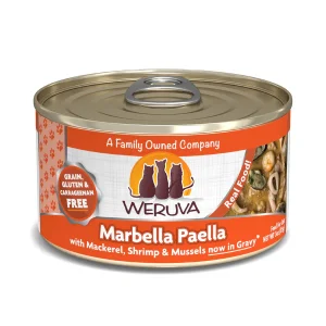 Weruva Classic Grain Free Marbella Paella Canned Food for Adult Cats