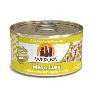 Weruva Classic Grain Free Meow Luau Canned Food for Adult Cats