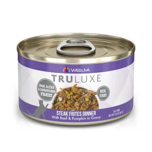 Weruva Truluxe Grain Free Steak Frites Canned Food for Adult Cats