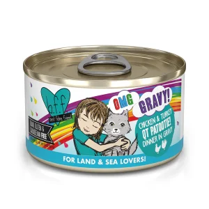 Weruva BFF OMG Grain Free QT Patootie Canned Food for Adult Cats