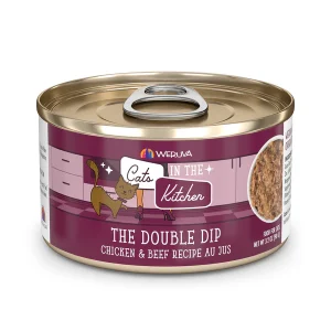 Weruva Cats In the Kitchen Grain Free The Double Dip Canned Food for Adult Cats
