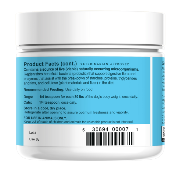 Animal Essentials Plant Enzymes & Probiotics for Pets - Image 2