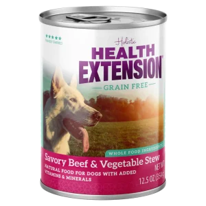 Health Extension Grain Free Savory Beef Stew for Dogs - 12.5oz