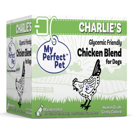 My Perfect Pet Frozen Charlie's Low Glycemic Chicken Blend for Dogs - 4lbs