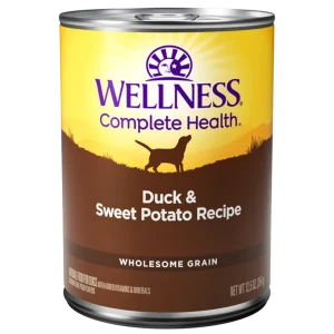 Wellness Complete Health Duck & Sweet Potato Canned Food for Adult Dogs