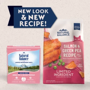 Natural Balance Limited Ingredient Diet Salmon & Green Pea for Adult Cats