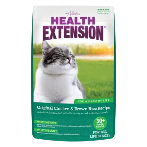 Health Extension Chicken & Brown Rice for Cats and Kittens - 1lb