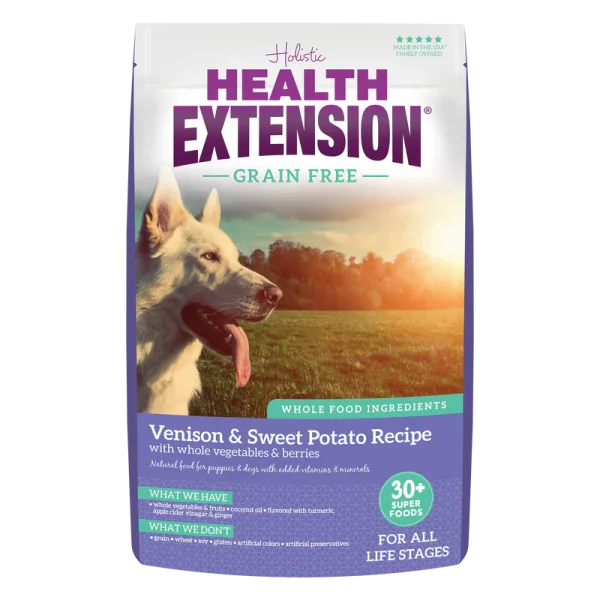 Health Extension Grain Free Venison for Dogs
