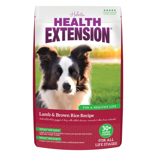 Health Extension Lamb & Brown Rice for Dogs