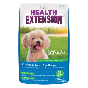 Health Extension Lil Bites Chicken & Brown Rice for Small Breed Adult Dogs