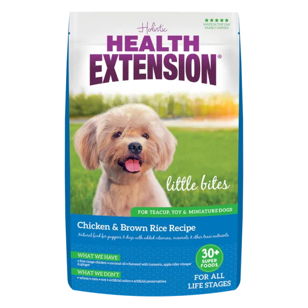 Health Extension Lil Bites Chicken & Brown Rice for Small Breed Adult Dogs