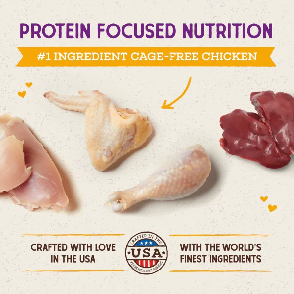 Stella & Chewys Raw Coated Cage-Free Chicken Dry Food for Adult Cats - Image 2