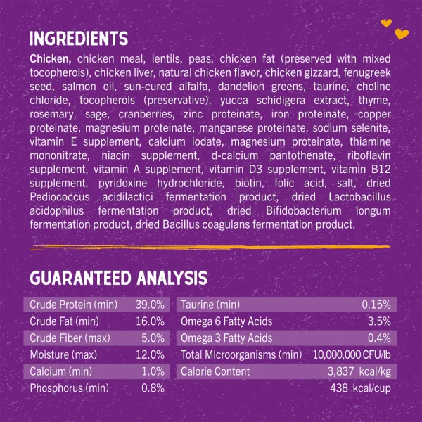 Stella & Chewys Raw Coated Cage-Free Chicken Dry Food for Adult Cats - Image 3