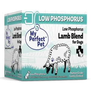 My Perfect Pet Frozen Low Phosphorus Lamb & Rice Blend for Dogs - 4lbs