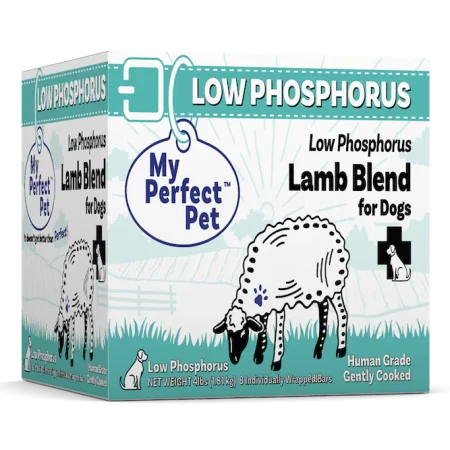 My Perfect Pet Frozen Low Phosphorus Lamb & Rice Blend for Dogs - 4lbs