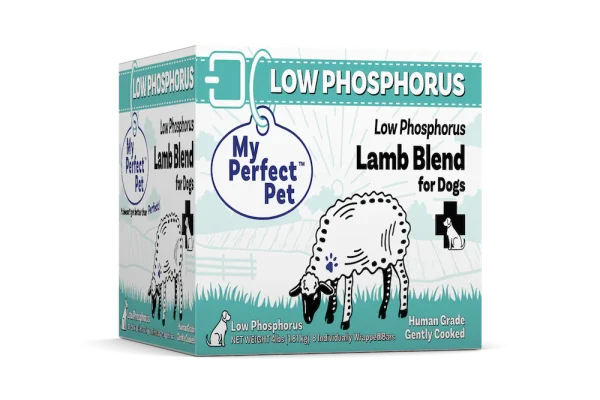 My Perfect Pet Frozen Low Phosphorus Lamb & Rice Blend for Dogs - 4lbs