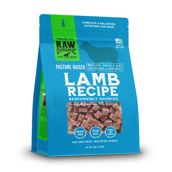 Raw Dynamic Frozen Raw Lamb for Dogs