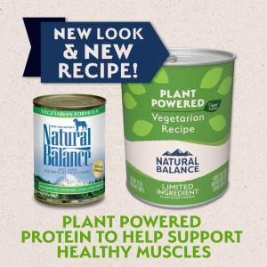 Natural Balance Vegetarian Canned Food for Adult Dogs