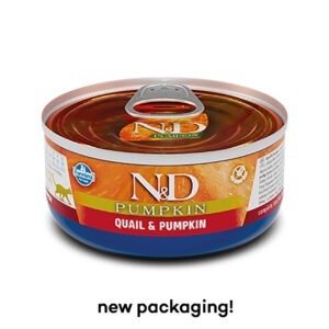 Farmina Pumpkin Line Quail & Pumpkin Canned Food for Adult Cats - 2.5oz