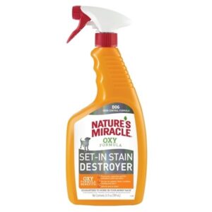Nature's Miracle Oxy Pet Stain and Odor Remover for Dogs
