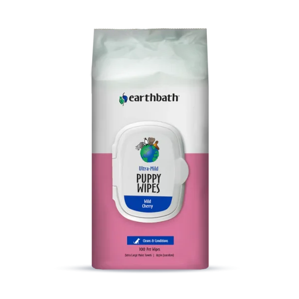 Earthbath Grooming Wipes for Puppies