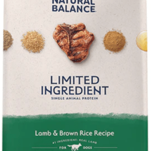 Natural Balance Limited Ingredient Diet Lamb & Brown Rice Dry Food for Adult Dogs