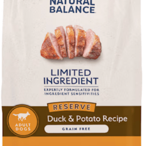 Natural Balance Limited Ingredient Diet Duck & Potato Dry Food for Adult Dogs - 4lbs