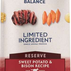 Natural Balance Limited Ingredient Diet Sweet Potato & Bison Dry Food for Adult Dogs