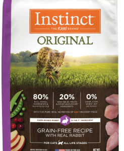 Instinct Grain Free Rabbit Dry Food for Adult Cats - 5lbs