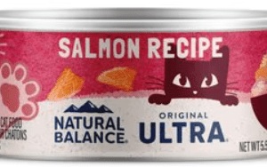 Natural Balance Ultra Premium Salmon Canned Food for Adult Cats - 5.5oz