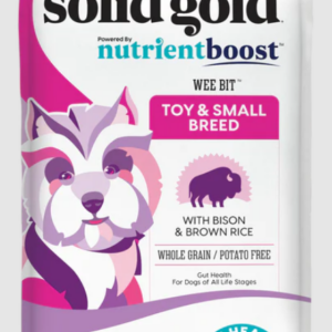 Solid Gold Nutrient Boost Bison Dry Food for Small Breed Adult Dogs - 4lbs