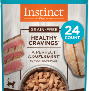 Instinct Grain Free Healthy Cravings Tuna Pouches for Adult Cats - 3oz