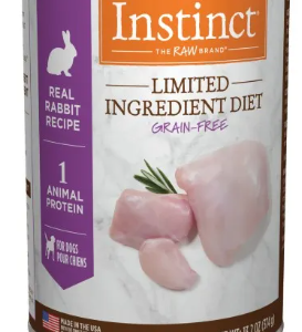 Instinct Grain Free Limited Ingredient Rabbit Canned Food for Adult Dogs - 13.2oz