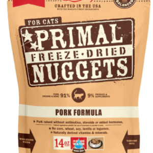 Primal Freeze Dried Raw Pork Formula for Adult Cats