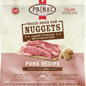 Primal Freeze Dried Pork Formula for Adult Dogs