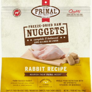 Primal Freeze Dried Rabbit Formula for Adult Dogs