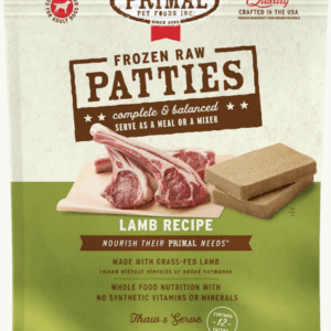 Primal Raw Frozen Lamb Formula for Dogs