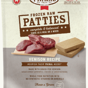 Primal Raw Frozen Venison Formula for Dogs
