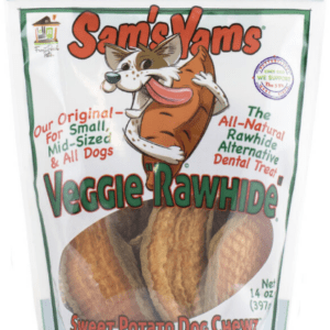 Sam's Yams Sweet Potato "Rawhide" Chews for Dogs