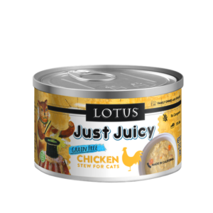 Lotus Just Juicy Chicken Stew Canned Food for Adult Cats