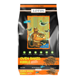 Lotus Oven-Baked Grain Free Duck Dry Food for Adult Cats